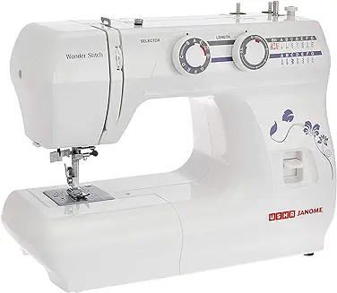 1. USHA Janome Wonder Stitch Automatic Zig-Zag Electric Sewing Machine