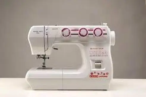 10. USHA Janome Wonder Stitch Plus Automatic Sewing Machine, White