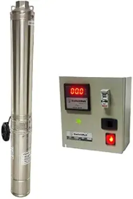 8. V Guard V-Guard Submersible Pump 1HP 10 Stage with Digital Control Panel