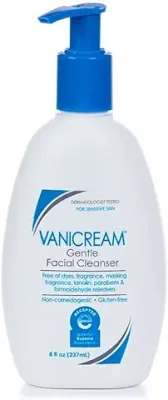 3. Vanicream Gentle Facial Cleanser with Pump Dispenser - 8 fl oz - Formulated Without Common Irritants for Those with Sensitive Skin