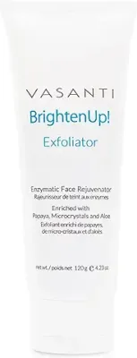 8. VASANTI Enzymatic Face Rejuvenator Exfoliating Face Wash Enriched with Papaya, Microcrystals, Aloe Vera - Get Healthy Glowing Skin - Original Size (120g)