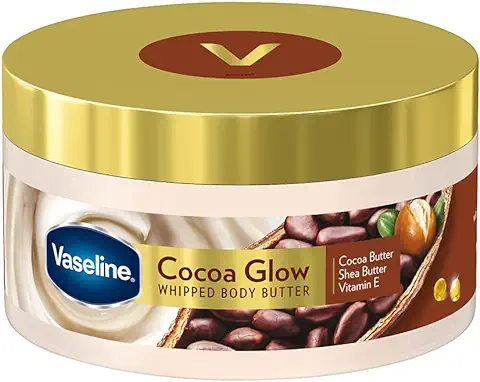 5. Vaseline Cocoa Glow Whipped Body Butter