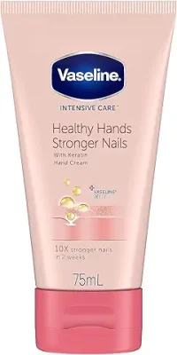 1. Vaseline Intensive Care Hand Cream for Healthy and Stronger Nails, 75ml