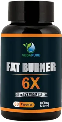 1. VEDAPURE Fat Burner 6X Dietary Supplements with Green Coffee