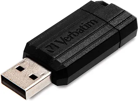 14. Verbatim Pinstripe Microban Anti Microbial 128GB USB Flash Pen Drive