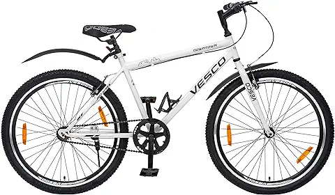 13. VESCO Downtown 26T Inch White Cycle