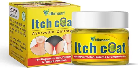 3. Vidhmaan Ayurveda ItchCoat Anti fungal Malam 22 Gm - for Ringworm, itching, Eczema & Fungal Infection