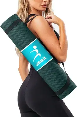 Buy Yogarise Anti-Skid Yoga Mat With Chakras, Water-Resistant TPE