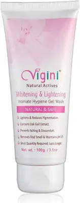 6. Vigini Natural Private Part Lightening Feminine Hygiene Vaginal Intimate Gel Wash Women 100g