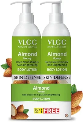 3. VLCC Almond Honey Deep Nourishing & Skin Brightening Body Lotion
