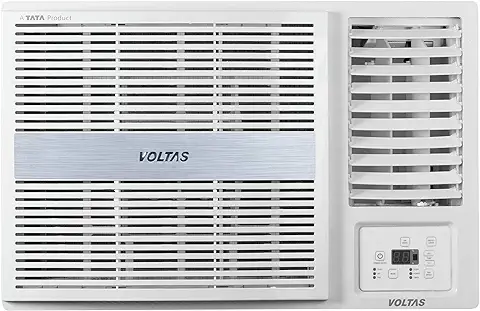 14. Voltas 1 Ton 3 Star, Fixed Speed Window AC (Copper, Turbo Mode, 2023 Model, 123 Vectra Platina, White)