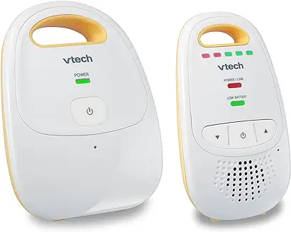 2. VTech Upgraded Audio Baby Monitor with Rechargeable Battery