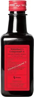 13. Waterbury's Compound A-Provides Quick Relief from Cold & Cough| Ayurvedic Immunity Booster | 250 ml