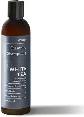 12. Westin White Tea Aloe Shampoo - Vitamin and Antioxidant-Packed Shampoo for All Hair Types - Signature White Tea Aloe Scent - 8 ounces