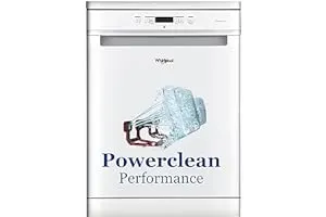 9. Whirlpool 14 Place Settings PowerClean Technology Dishwasher