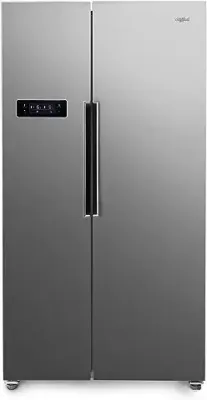 11. Whirlpool 570 L SBS Inverter Frost-Free Multi-Door Refrigerator (WS SBS 570 STEEL (SH), Grey)