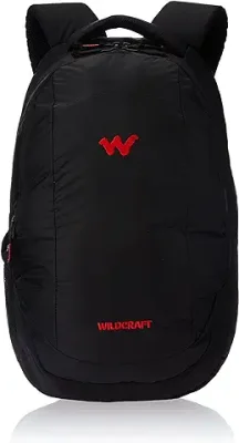 6. Wildcraft 44 cms Polyester Black Laptop Bag