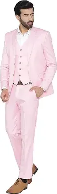 2. WINTAGE Men Regular Fit Three Piece Suit