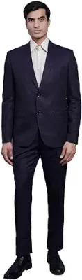14. WINTAGE Men's Poly Blend Wedding and Evening 2 Pc Suit