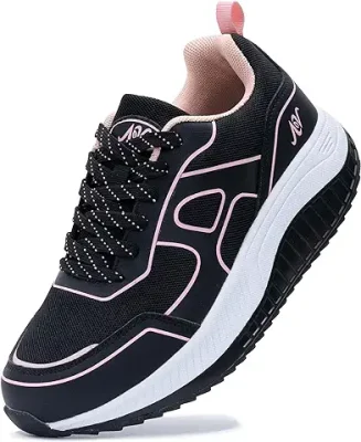 14. Women's Walking Shoes with Arch Support Orthotic Plantar Fasciitis Sneakers Tennis Running Shoes