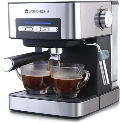 7. Wonderchef Regalia Espresso Coffee Maker 15 Bar