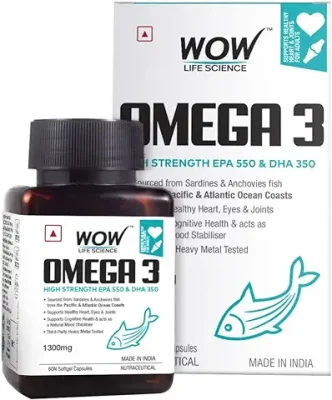 1. WOW Life Science Omega 3 Fish Oil
