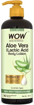 3. WOW Skin Science Aloe Vera Body Lotion