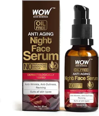 3. WOW Skin Science Anti Aging Night Face Serum