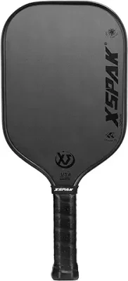 14. XS XSPAK Carbon Fiber Pickleball Paddle - Tournament Edition - World Champion Surface Technology Options Pickleball Racket - USAPA Polypropylene Honeycomb Paddle with Cushion Comfort Grip