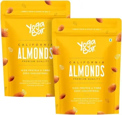 9. Yogabar Premium California Almonds 1kg
