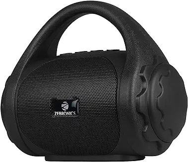 11. Zebronics ZEB-COUNTY 3W Wireless Bluetooth Portable Speaker With Supporting Carry Handle