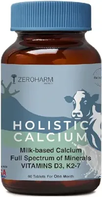 14. ZEROHARM Holistic Calcium Tablets for Women and Men
