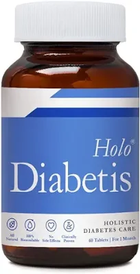 15. ZEROHARM HoloDiabetis - Blood Sugar Control Tablets - Diabetes care Tablets With Nano-formulated Jamun, Ashwagandha, Shatavari - All Organic - 100% Bioavailable - 60 Vegetarian Tablets