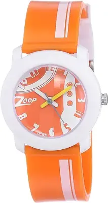 4. Zoop Analog Orange Dial Children's Watch-NLC3025PP29/NRC3025PP29