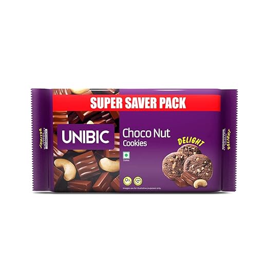 UNIBIC Foods Cookies-Choco Nut Cookies 500g
