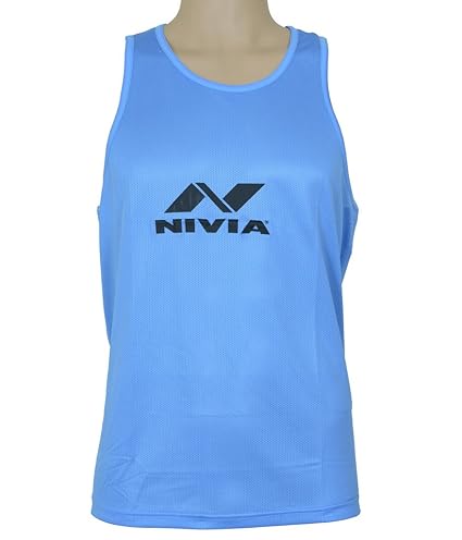 NIVIA Training Bibs for Players Sky Blue