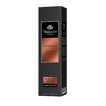 Yardley London Gentleman Stellar Spice No Gas Deodorant Body Spray Perfume For Men, 120ml