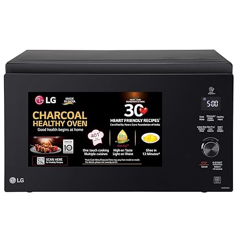 LG 32 L All in One Charcoal Convection Microwave Oven (MJEN326TL, Black)