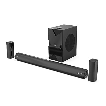 boAt AAVANTE Bar 3150D 260W 5.1 Channel Bluetooth Soundbar with Dolby Audio, Signature Sound,Wired Subwoofer,Multiple Connectivity,Entertainment Modes(Premium Black)