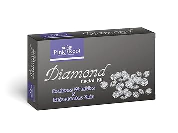 Pink Root Diamond Facial Kit 80gm, Multi Color (PR DIAMOND KIT)