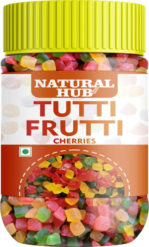 Natural Hub Fresh Tutti Frutti | Cherries for Ice Cream, Cakes & Cookies Decoration Cherries  (100 g)