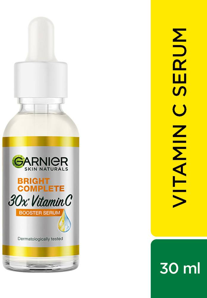 GARNIER Bright Complete Vitamin C Face Serum|Brightening with dark spot reduction  (30 ml)