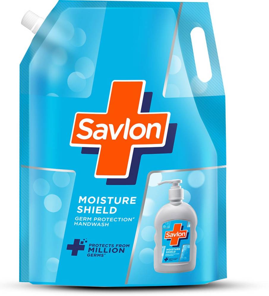 Savlon Moisture Shield Hand Wash Pouch  (1500 ml)