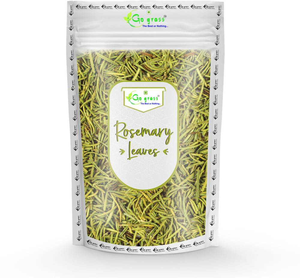 GO GRASS Rosemary Dried Leaf / Rosemary For Foods & Hair Growth | 100% Pure & Natural  (200 g)