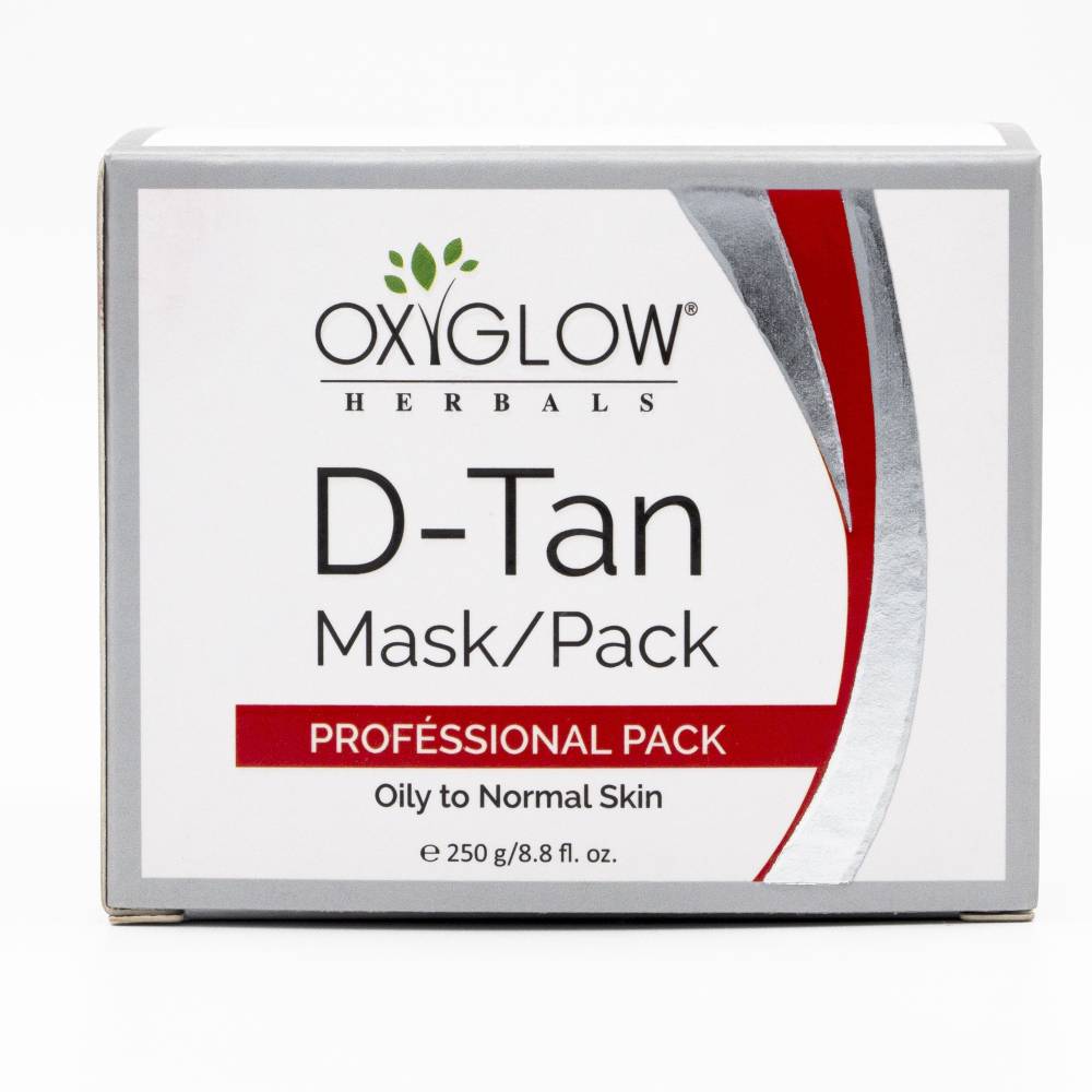 OXYGLOW D-Tan Mask for Men and Women - Removes Tan and Treat Pigmentation- 250 g  (250 g)