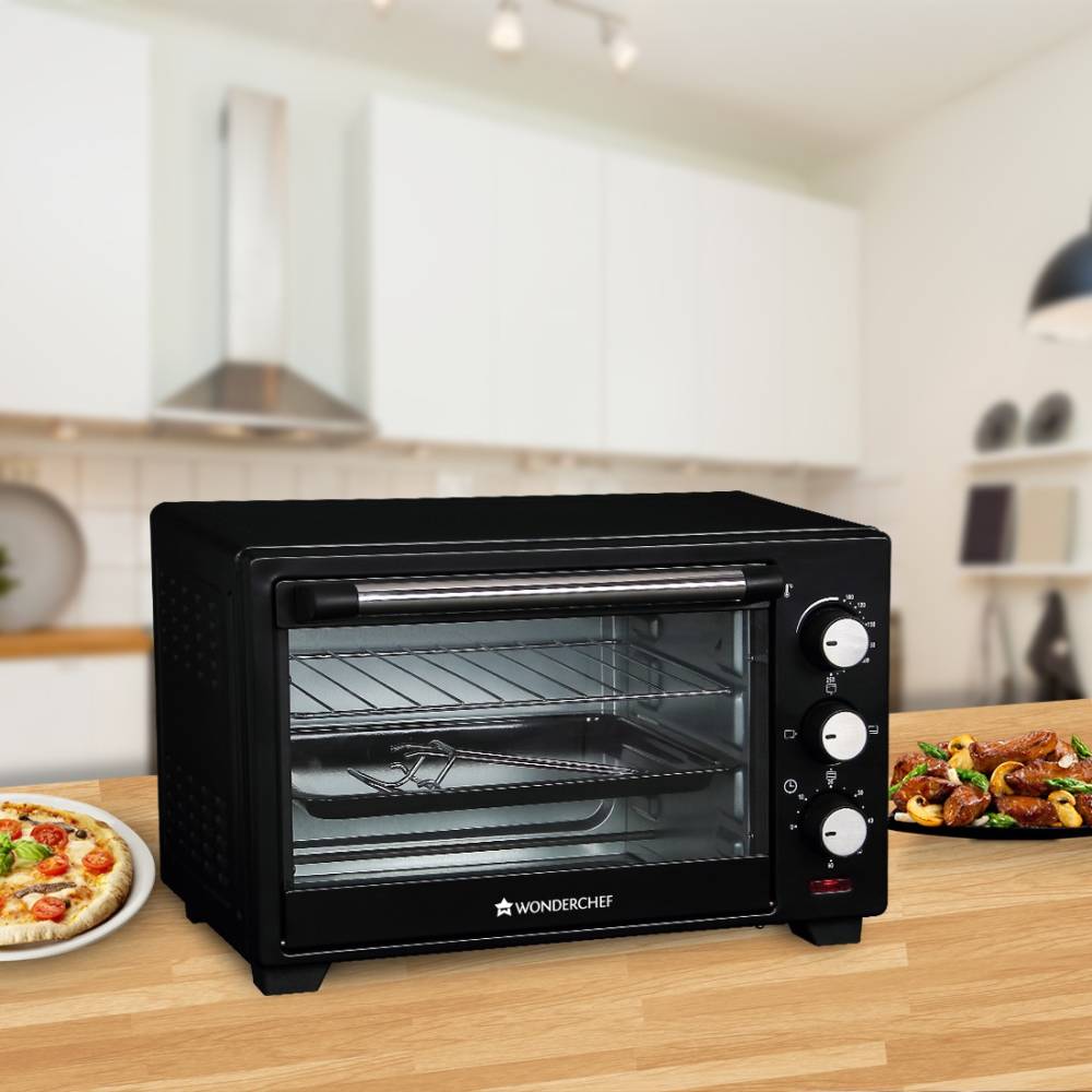 WONDERCHEF 19-Litre WCOTG0119A0101 Oven Toaster Grill (OTG)  (Black)